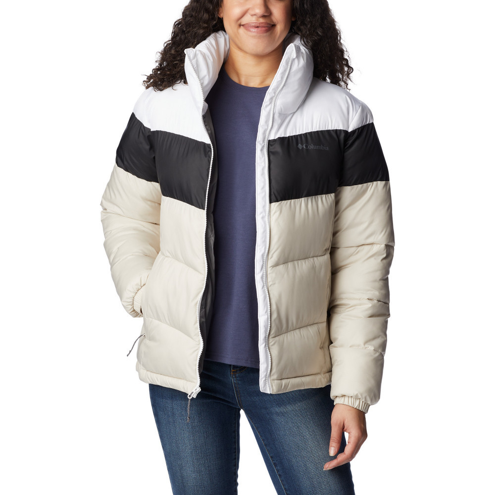 Куртка женская Columbia Puffect Color Blocked Jacket бежевый, черный, белый 1955101-278 - фото 7 - id-p215064613