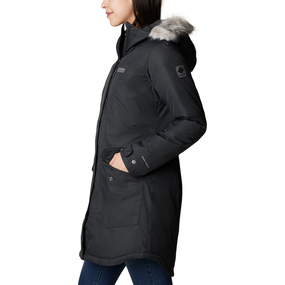 Куртка женская Columbia Suttle Mountain Long Insulated Jacket черный 1799751-010 - фото 1 - id-p215064618