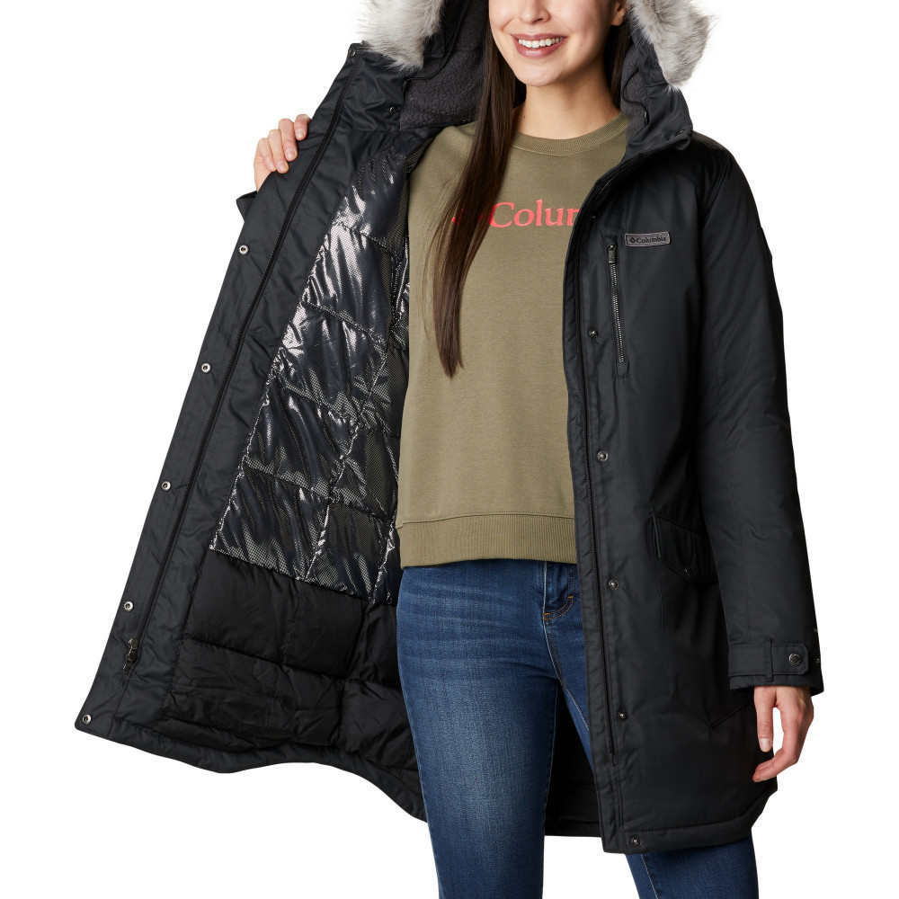 Куртка женская Columbia Suttle Mountain Long Insulated Jacket черный 1799751-010 - фото 3 - id-p215064618