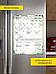 Магнитный планер на холодильник доска расписание уроков трекер календарь планировщик список дел неделю месяц, фото 6