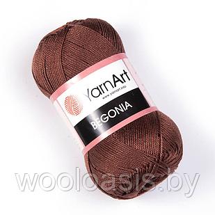 Пряжа YarnArt Begonia, Ярнарт Бегония, турецкая, 100% хлопок, летняя, для ручного вязания (цвет 77)
