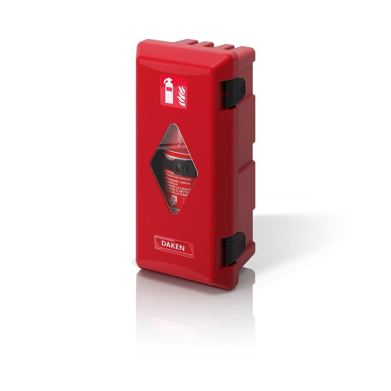 Пенал для огнетушителя ADAMANT, 310х610х247 мм, d-150/170 мм, красный/красный, Daken 82070 - фото 1 - id-p215080131