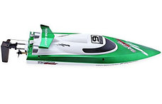 Радиоуправляемый катер Fei Lun High Speed Green Boat 2.4GHz, фото 2