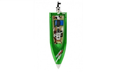 Радиоуправляемый катер Fei Lun High Speed Green Boat 2.4GHz - фото 7 - id-p215081193