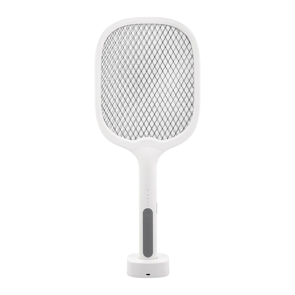 Электрическая мухобойка - антимоскитная лампа Electric mosquito swatter DQN-01 USB, 400 mAh, 2 в 1 (зарядная - фото 2 - id-p215081367