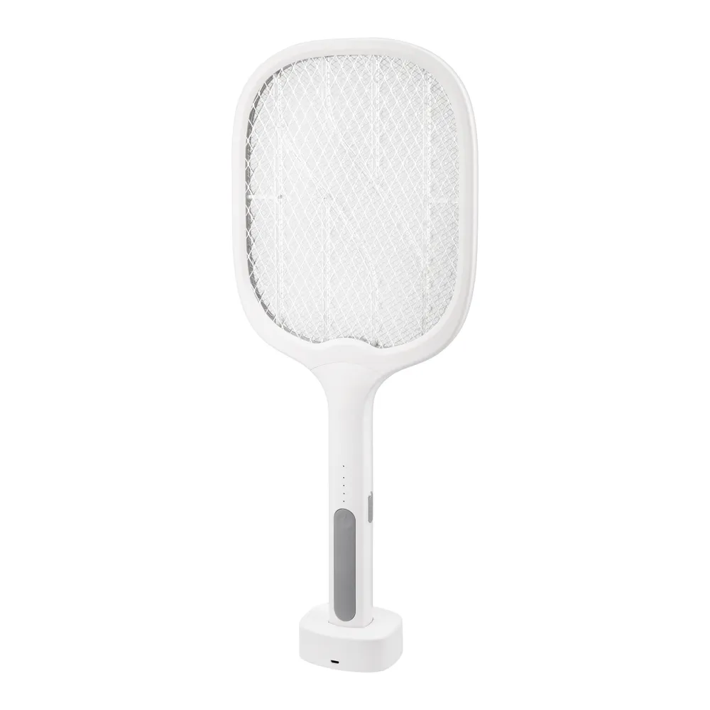 Электрическая мухобойка - антимоскитная лампа Electric mosquito swatter DQN-01 USB, 400 mAh, 2 в 1 (зарядная - фото 6 - id-p215081367