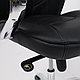 Кресло поворотное KAPRAL, натуральная кожа, черный, фото 5