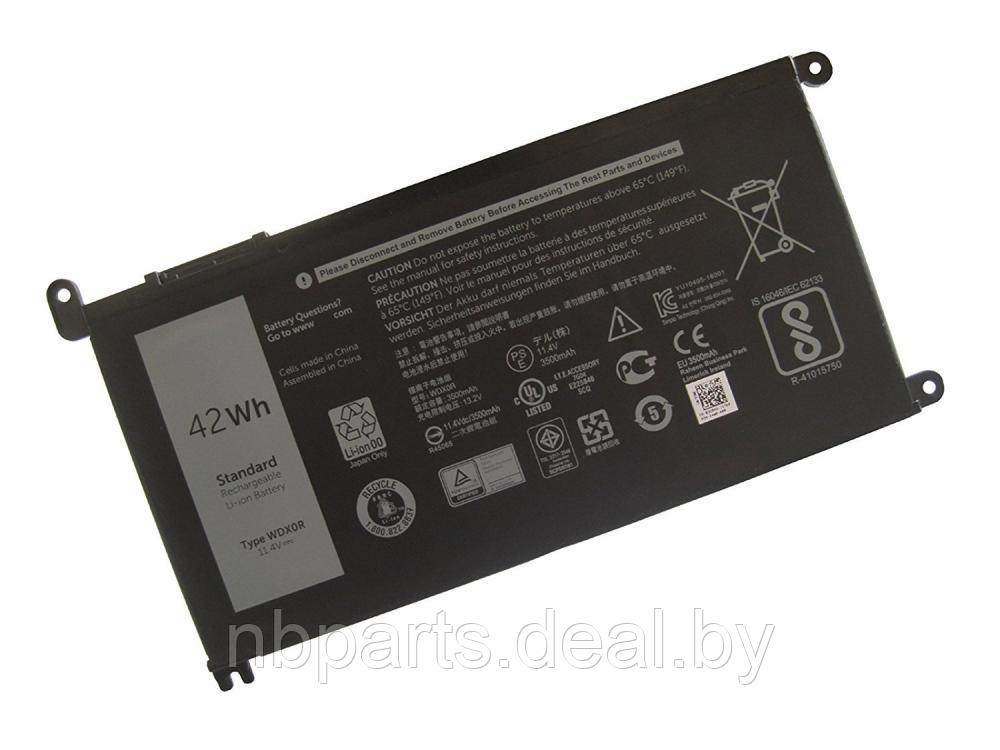 Аккумулятор (батарея) для ноутбука Dell Inspiron 13 5000 5368 5378 11.4V 3400mAh OEM WDX0R - фото 1 - id-p194501765