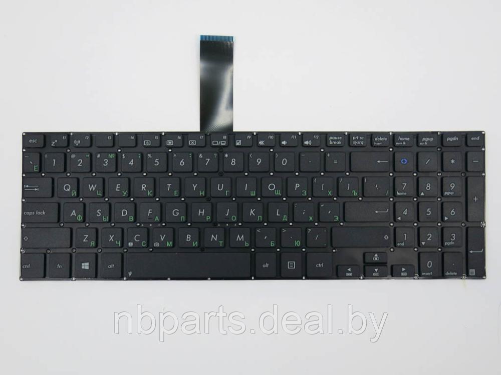 Клавиатура для ноутбука ASUS VivoBook K551 S551 V551 чёрная, маленький Enter, RU