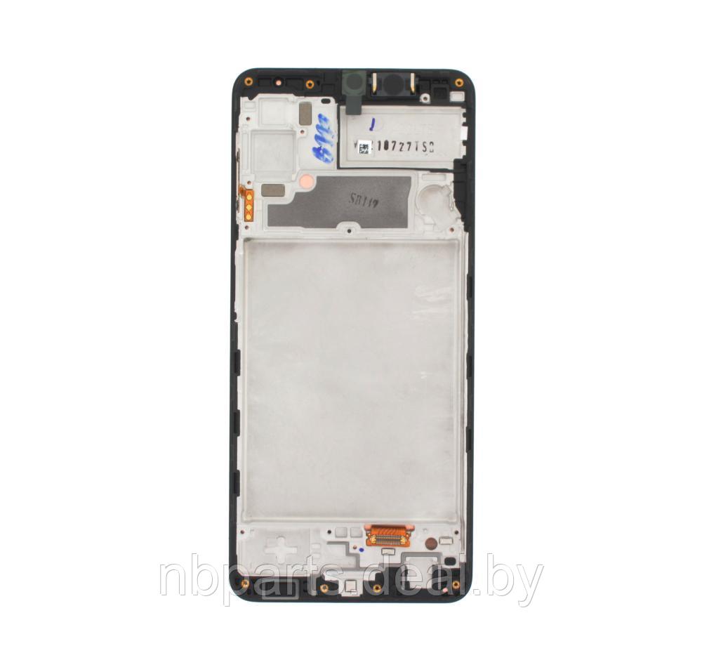Дисплей Samsung Galaxy A22, Черный (OLED) в раме LCD SM-A225 - фото 1 - id-p199387928