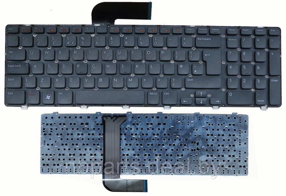 Клавиатура для ноутбука Dell Inspiron N7110, чёрная, маленький Enter, с рамкой, US - фото 1 - id-p111778275