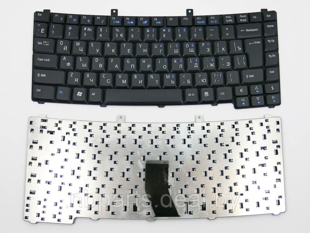 Клавиатура для ноутбука ACER Travelmate 2300, 3270, 4400, 8000, чёрная, RU Б/У