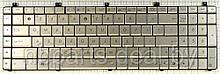 Клавиатура для ноутбука ASUS N55, серебро, RU