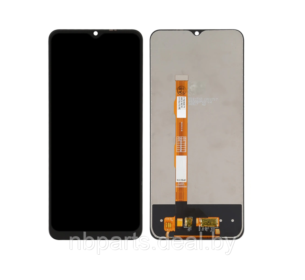 LCD дисплей для Vivo Y20 (V2027) с тачскрином (черный) Оригинал 100% LCD