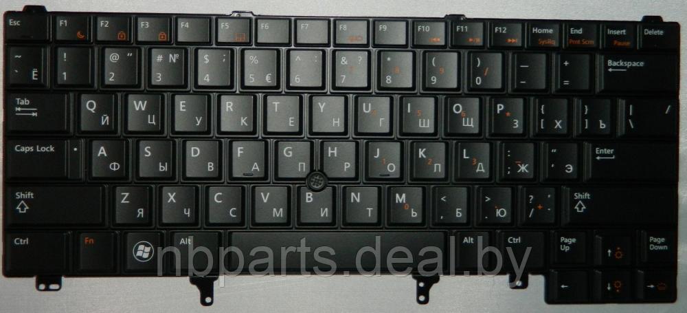 Клавиатура для ноутбука Dell Latitude E6420, чёрная, RU - фото 1 - id-p111776490