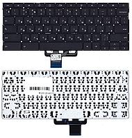 Клавиатура для ноутбука ASUS ChromeBook C200, чёрная, RU