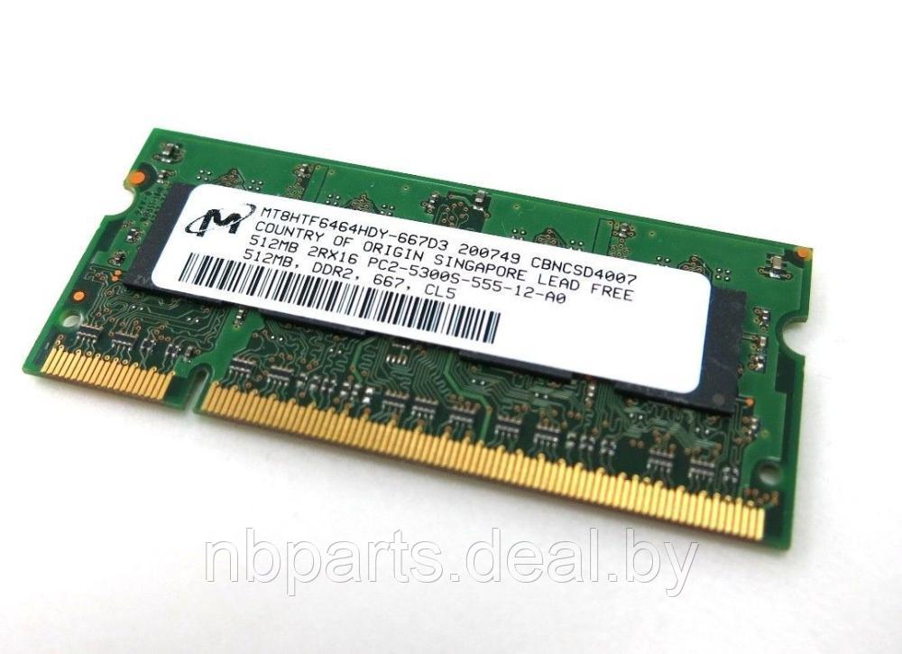 Оперативная память SO-DDR2 RAM 1GB PC-6400 Samsung БУ M470T2864QZ3 - фото 1 - id-p111769643