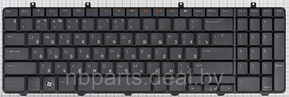 Клавиатура для ноутбука Dell Inspiron 1564, чёрная, RU