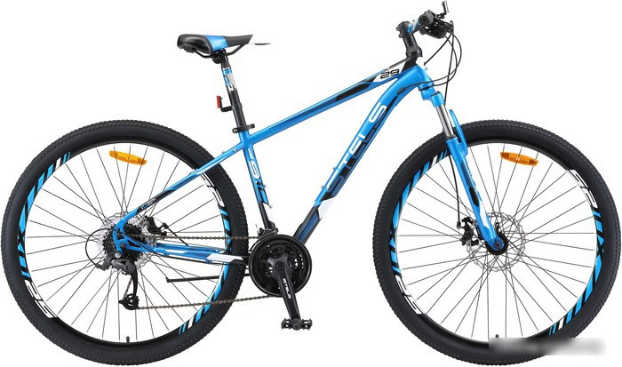 Велосипед Stels Navigator 910 MD 29 V010 р.18.5 2023 (синий/черный) - фото 1 - id-p210512076