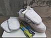 Кроссовки Adidas Forum Low x Bad Bunny white cloud, фото 6