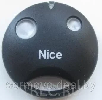 Nice SMILO SM2R01 2 кнопки, 2-х канальный черный 433 Mhz, пульт д/у(min 2) - фото 1 - id-p215086677