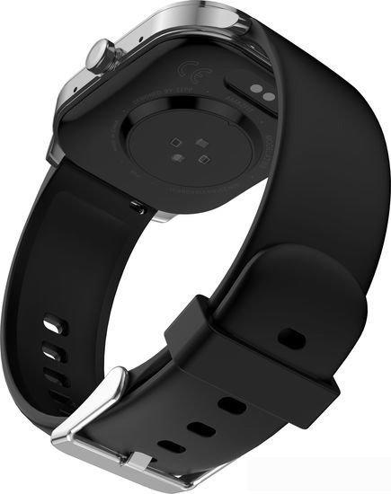 Умные часы Amazfit Pop 3S (серебристый, с силиконовым ремешком) - фото 5 - id-p215093605