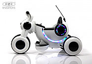 Детский электромотоцикл HL300 белый, фото 2