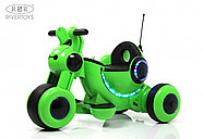 Детский электромотоцикл HL300 зеленый, фото 5