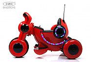 Детский электромотоцикл HL300 красный, фото 2