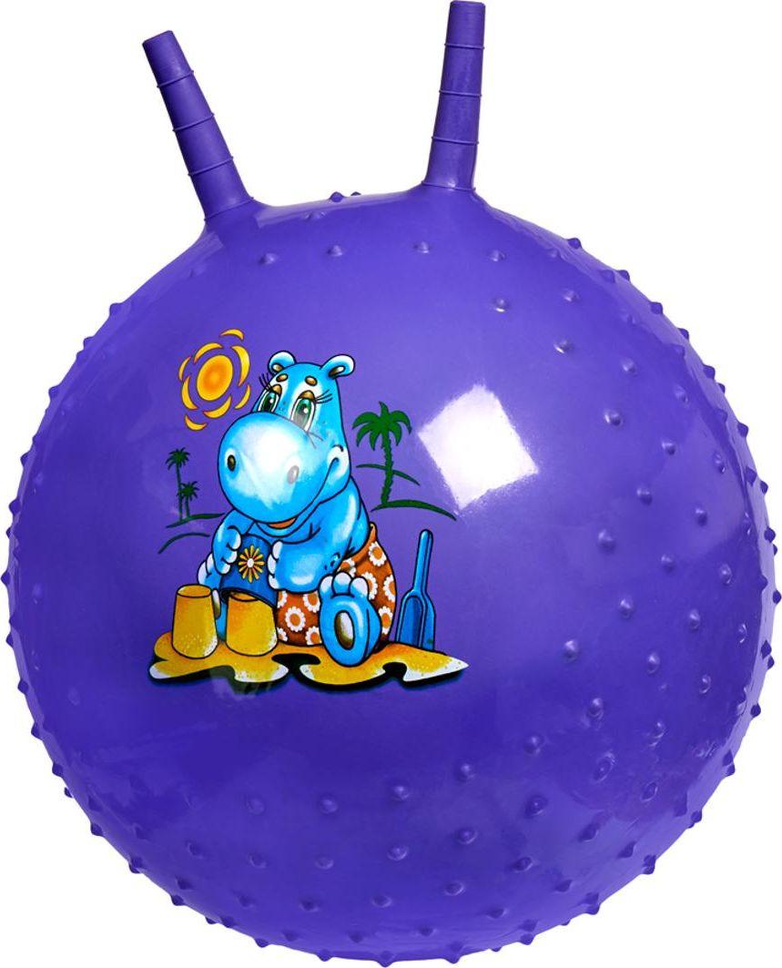 Детский массажный гимнастический мяч, фиолетовый - фото 1 - id-p215103838