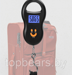 Портативные электронные весы (Безмен) Portable Electronic Scale до 50 кг / Карманные весы - фото 1 - id-p215108358