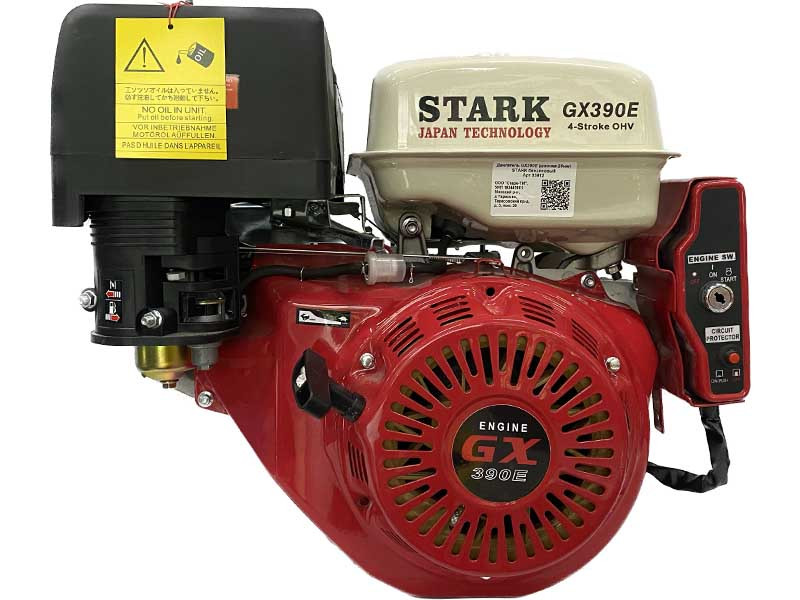 Двигатель STARK GX390E (вал 25мм под шпонку) 13л.с. - фото 5 - id-p181879796