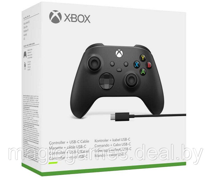 Геймпад Xbox Series + кабель USB Type-C - фото 1 - id-p215108686