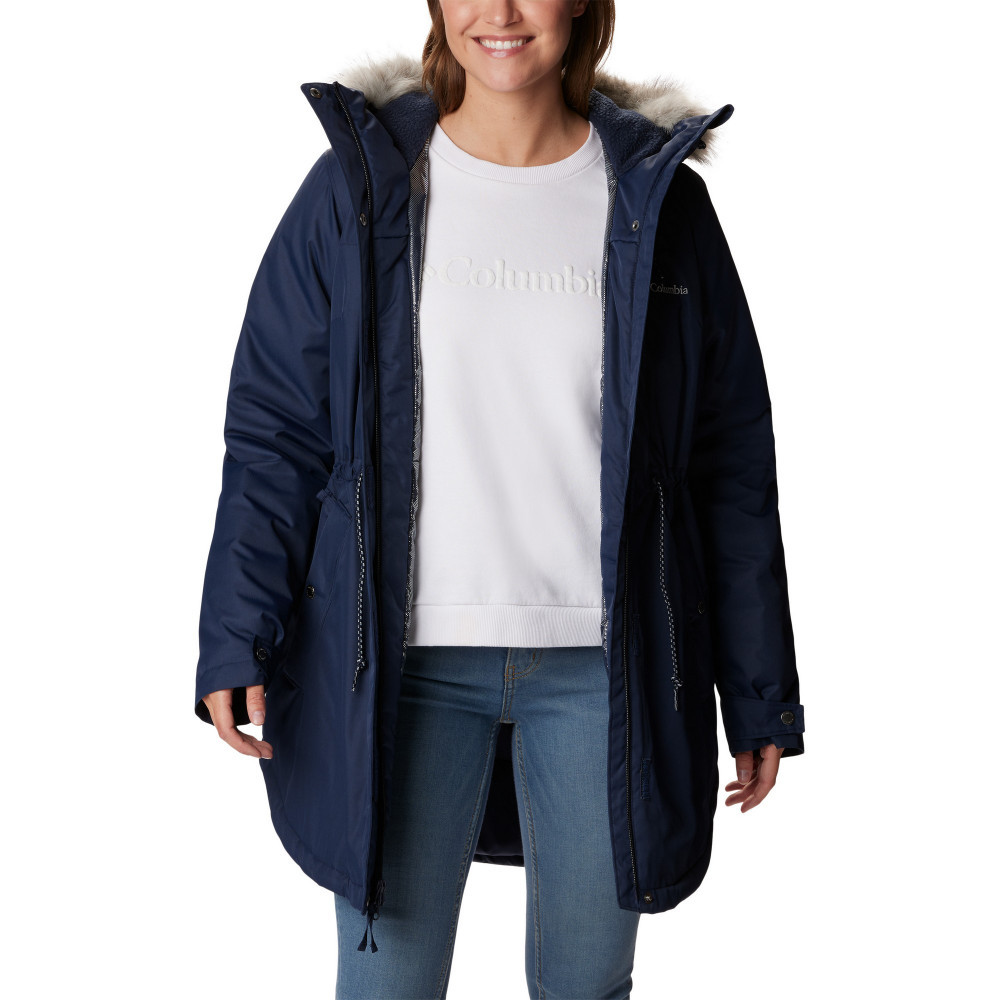 Куртка женская Columbia Suttle Mountain Mid Jacket синий 2051481-472 - фото 2 - id-p215064593