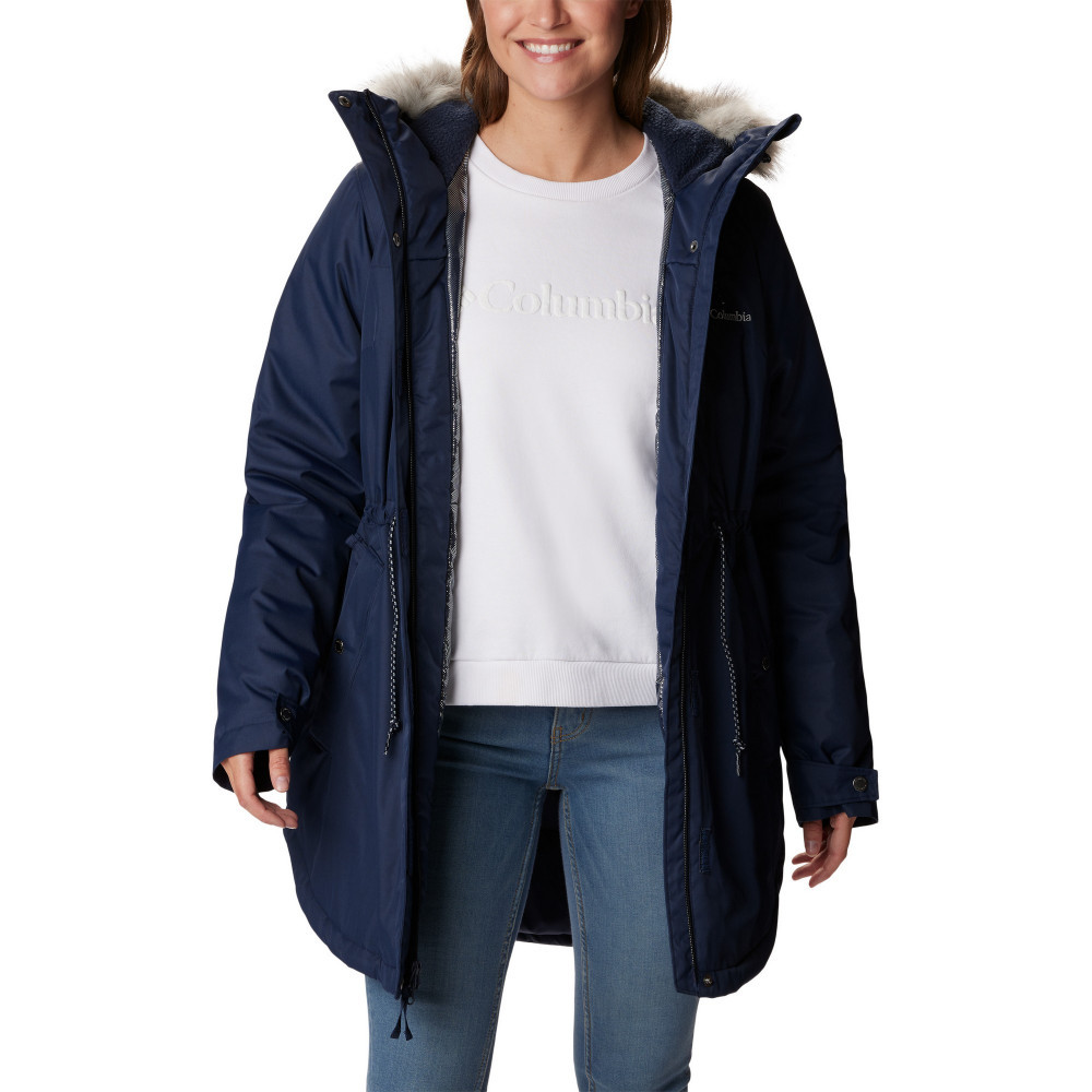 Куртка женская Columbia Suttle Mountain Mid Jacket синий 2051481-472 - фото 2 - id-p215064597