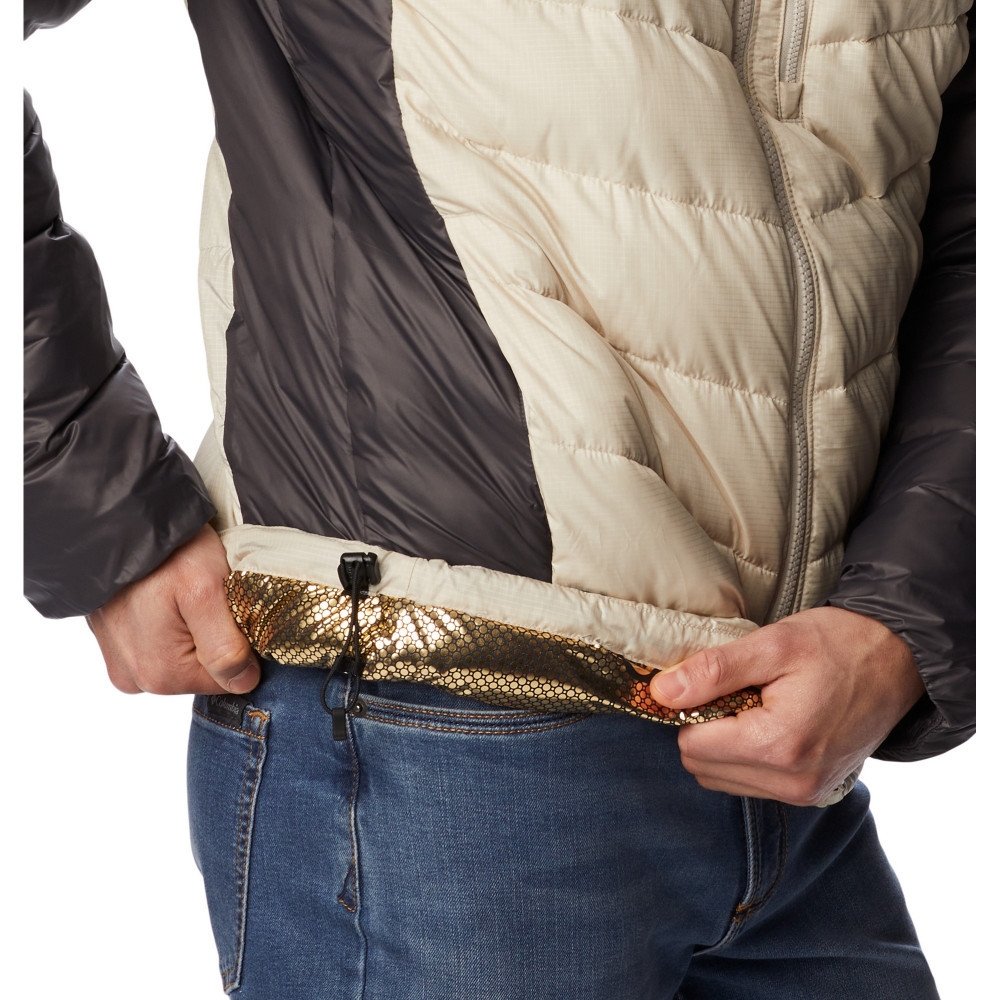 Куртка мужская утепленная Columbia Labyrinth Loop Hooded Jacket бежевый 1957341-278 - фото 7 - id-p215064654