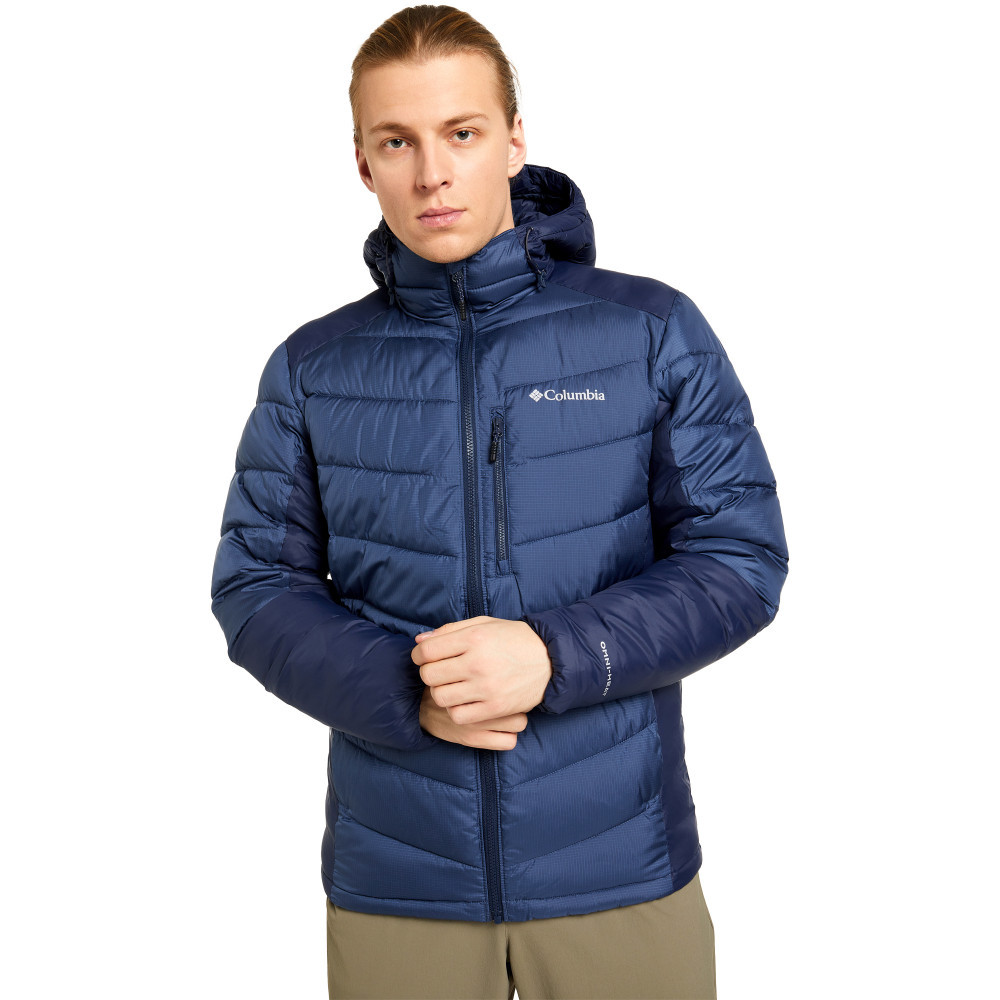 Куртка утепленная мужская Columbia Labyrinth Loop Hooded Jacket синий 1957341-478 - фото 1 - id-p215064727