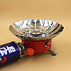 Портативная туристическая ветрозащитная газовая плита - горелка Windproof camping stove CS-102XL, фото 4