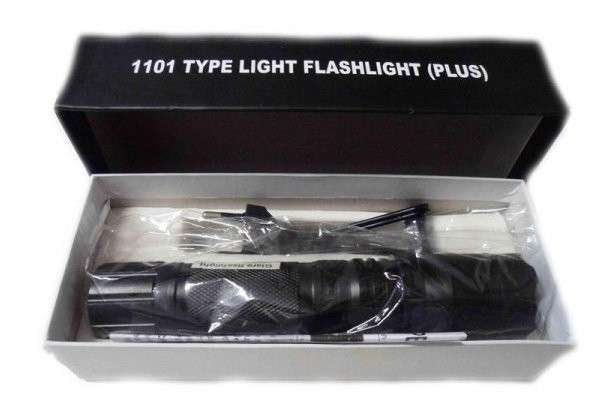 Электрошокер-фонарик 1101 Type light flashlight (PLUS) (средство самообороны) - фото 9 - id-p215115675
