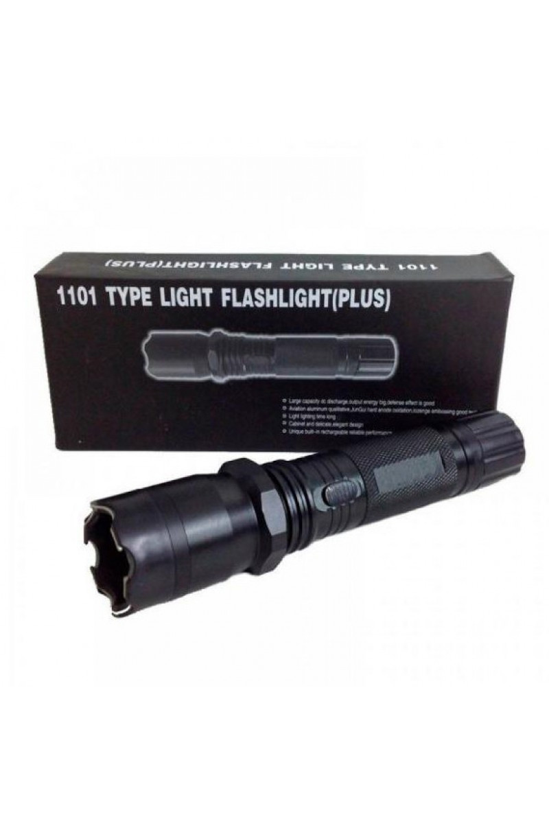 Электрошокер-фонарик 1101 Type light flashlight (PLUS) (средство самообороны) - фото 10 - id-p215115675