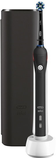 Электрическая зубнaя щеткa Braun Oral-B PRO 2 2500 Black (D501.513.2X) Design Edition - фото 3 - id-p215115682