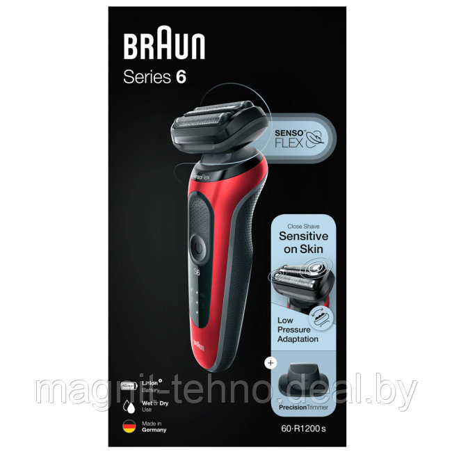 Электробритва Braun Series 6 60-R1200s - фото 4 - id-p215115683