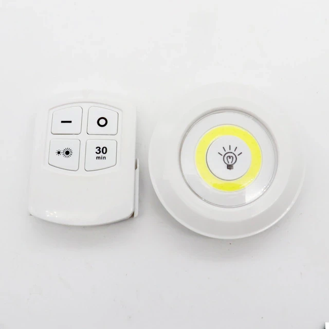 Набор портативных светодиодных светильников LED light with remote control с пультом ДУ (3 шт.) - фото 6 - id-p215115687