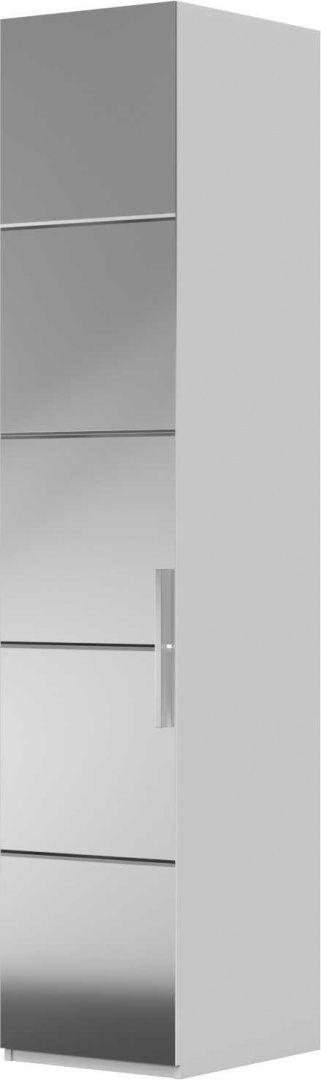 Шкаф одностворчатый ШР-1 Вива 1 зеркало (2 варианта цвета) фабрика Браво - фото 1 - id-p215116339