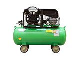 Компрессор ECO AE-1005-B1 (380 л/мин, 8 атм, ременной, масляный, ресив. 100 л, 220 В, 2.20 кВт), фото 4