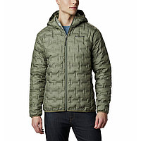 Куртка пуховая мужская Columbia Delta Ridge Down Hooded Jacket зеленый 1875892-397