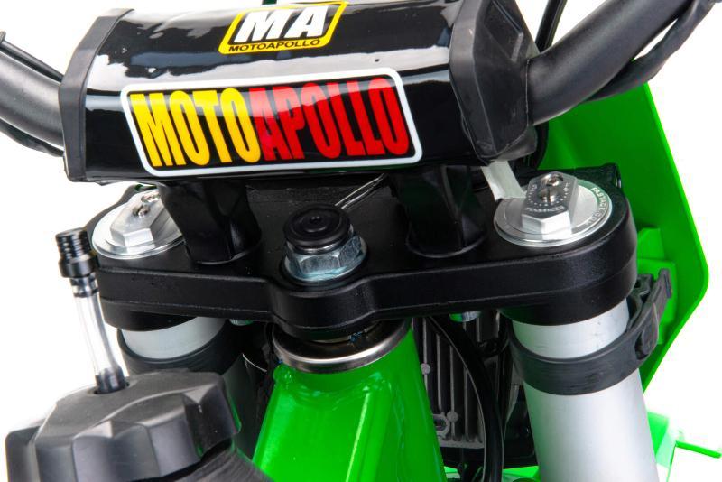 Мотоцикл Кросс Moto Apollo M4 300 EFI (175FMN PR5) зеленый - фото 6 - id-p215116906