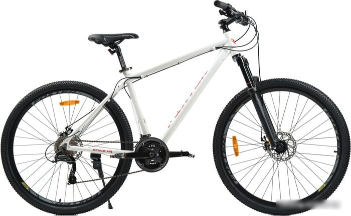 Велосипед Foxter Style HQ 2021 (белый/красный) - фото 1 - id-p210498157