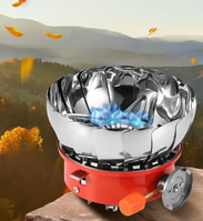 Портативная туристическая ветрозащитная газовая плита - горелка Windproof camping stove CS-102XL