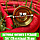 Шланг - чудо для полива саморасширяемый с пульверизатором Magic Garden Hose 50 FT (5m - 25m), 25м, КРАСНЫЙ /, фото 3